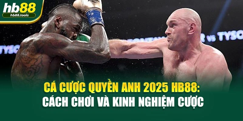 Cá Cược Quyền Anh 2025 HB88: Cách Chơi Và Kinh Nghiệm Cược