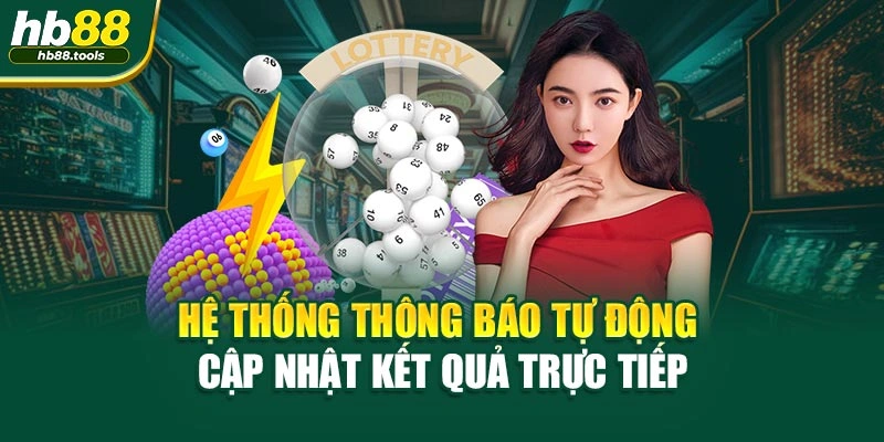 Hệ thống thông báo tự động cập nhật kết quả trực tiếp