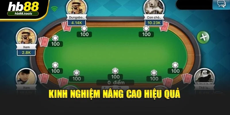 Kinh nghiệm nâng cao hiệu quả
