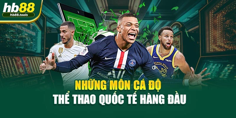 Những môn cá độ thể thao quốc tế hàng đầu