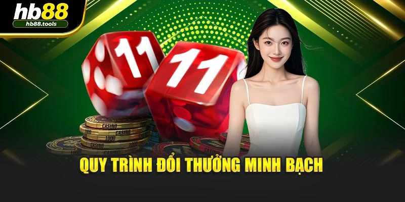 Quy trình đổi thưởng minh bạch