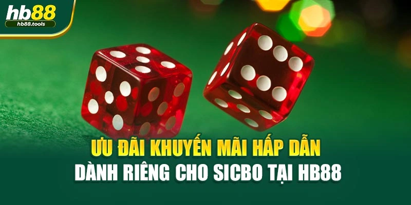 Ưu đãi khuyến mãi hấp dẫn dành riêng cho Sicbo tại HB88